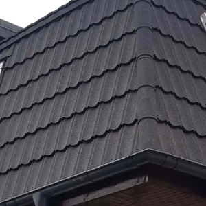 Hoogwaardige moderne vierkante waterdichte bouwmaterialen; hoogwaardige glasvezel dakpannen voor huizen - Product Image 1