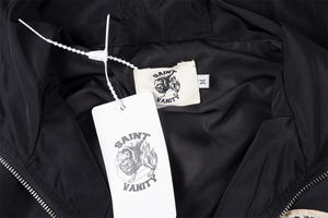 Giacca da <span class=keywords><strong>Uomo</strong></span> SAINT di Alta Qualità con Zip, Logo del Marchio Ricamato, Stile Sportivo Casual con Rivetti, Giacca Antivento Saint per <span class=keywords><strong>Uomo</strong></span> - Product Image 6