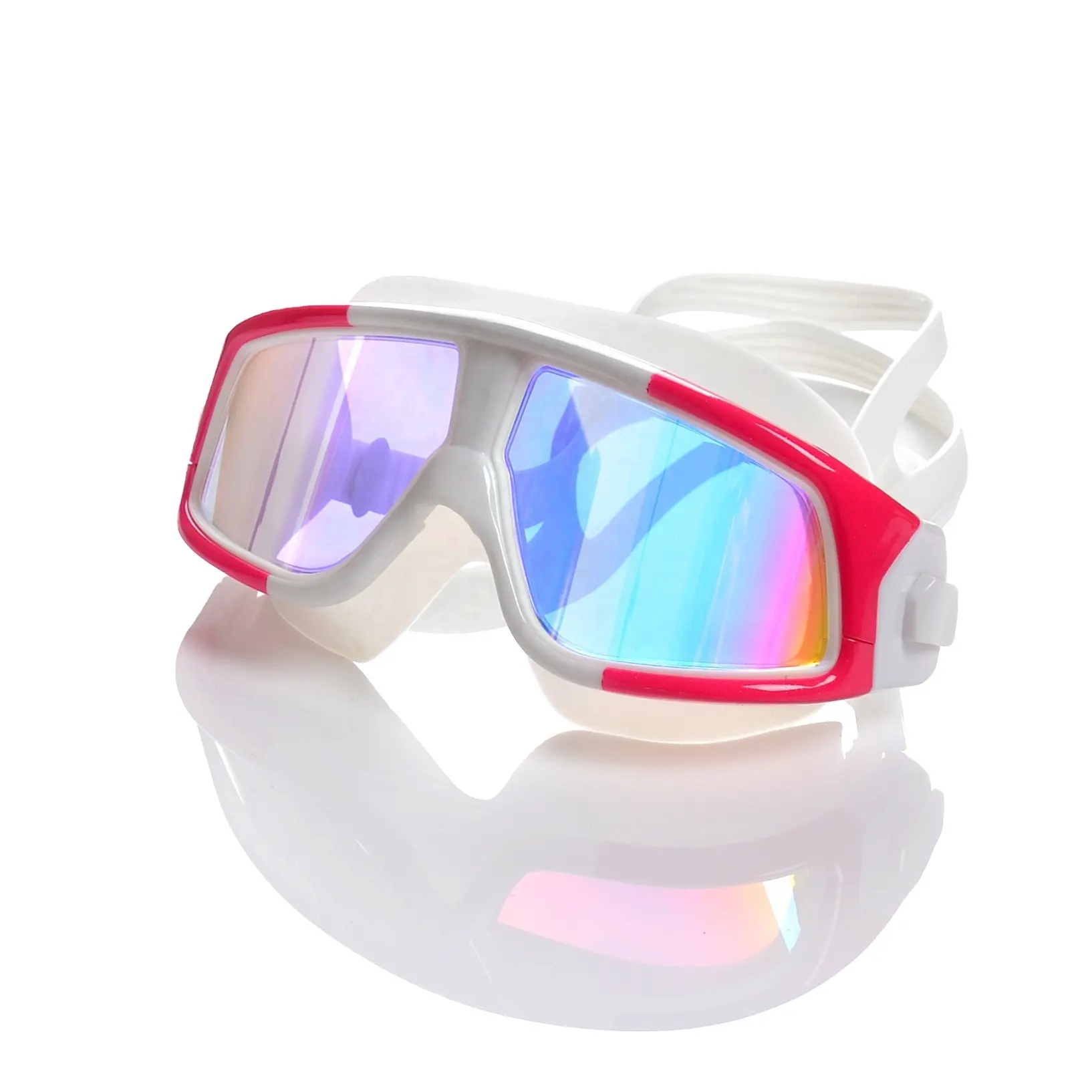 Toptan yetişkin hiçbir sızıntı en çok satan silikon anti-sis UV yüzme gözlükleri