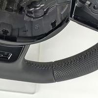 Volant de voiture en cuir perforé de haute qualité adapté à Audi A4 B8 A5 B9
