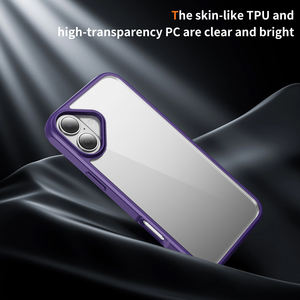 Étui <span class=keywords><strong>de</strong></span> téléphone 2 en 1 en TPU transparent avec pare-chocs, protection <span class=keywords><strong>de</strong></span> l'appareil photo surélevée, antichoc, découpes précises, étui <span class=keywords><strong>de</strong></span> téléphone pour iPhone 16 - Product Image 5