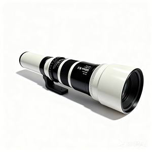 Obiettivo Professionale 500mm F6.3-32 a Fuoco Fisso, Teleobiettivo a Lunga Distanza con Messa a Fuoco Manuale per Fotocamere DSLR Nikon Canon Sony - Product Image 2