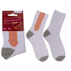 Pénis, Chaussettes blanches, - Product Image 1