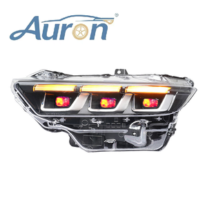 Nuevo Faro Delantero LED AURON DRL para Mustang 2023-2025, Accesorios para Auto, 36W 6000K, Ajuste Universal, Amarillo, Blanco, Morado, Azul, Pieza para Auto - Product Image 1