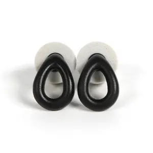 Fashion Ear Plugs For Noise Reduction Super Soft Reusable Hearing Protection In Flexible Silicone For Sleeping