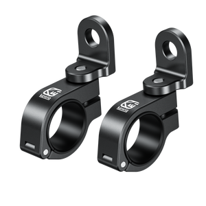 Kewig tùy chỉnh Hợp kim nhôm Whip cờ gắn kết cơ sở thích hợp cho 22-32mm Đường kính ống tay lái với xe máy dẫn ánh sáng cài đặt - Product Image 1