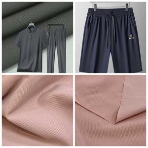 Bền Warp Đan Gân Vải 165Cm 160G, 82% Polyester 18% Spandex Cho Thể Thao Và Làm Việc Đồng Phục - Product Image 5