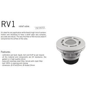 Zebec — <span class=keywords><strong>Valve</strong></span> gonflable <span class=keywords><strong>de</strong></span> bateau gonflable Kxone, pour Kayak, canoë, accessoires <span class=keywords><strong>de</strong></span> remplacement durables, Charge à Air en plastique, 1 pièce - Product Image 3