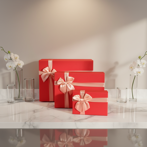 Boîte cadeau transparente YiShang, petite, bleu ciel, boîtes rigides, fermeture <span class=keywords><strong>magnétique</strong></span>, doublure en éponge, lamination brillante/mate, emballage - Product Image 2