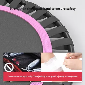 מיטת קפיצות בתוך גבול מקורה פ 'חומר ילדים' s להקפיץ מיטה לשימוש ביתי ציוד כושר עבור טרמפולינה מקורה - Product Image 3