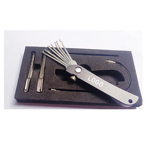 Gran oferta OEM 24 Uds. Herramienta de reparación de llaves reemplazable práctica 24 en 1 candado de acero inoxidable portátil Jackknife herramientas de cerrajería de bolsillo - Product Image 1