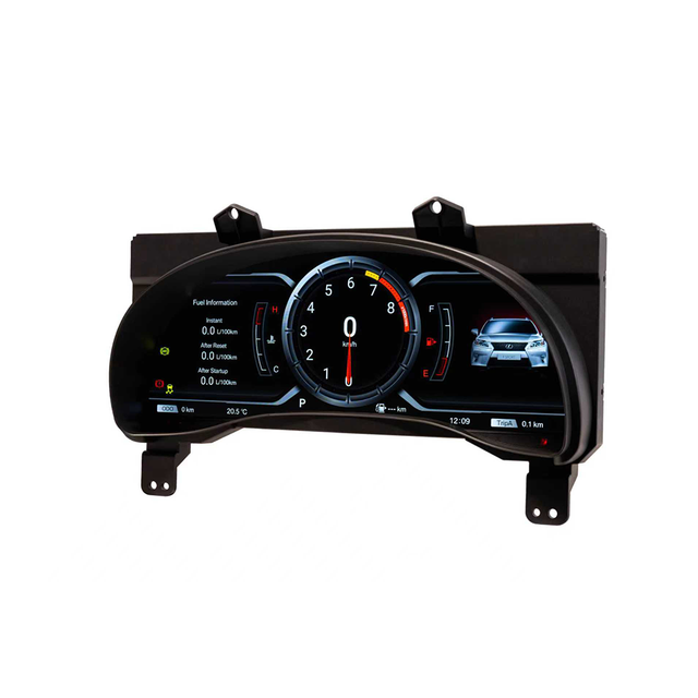 15.6inch Linux System LCD Car Dashboard Speedometer Digital for Lexus 2009-2015 RX270 RX350 LCD Cluster