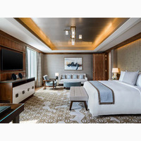 Fournisseurs de meubles de chambre à coucher en bois modernes Hilton Design - Ensemble de chambre à coucher