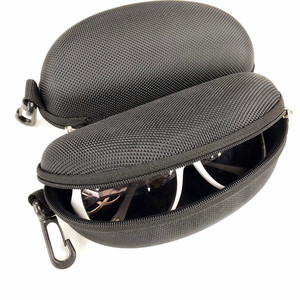 Étui à lunettes en tissu Oxford, boîte à fermeture éclair en EVA, rectangle, couleur unie, personnalisable, vente en gros, été 2021 - Product Image 5