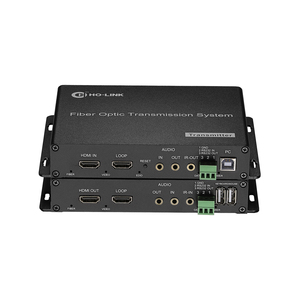 4k HD-MI <span class=keywords><strong>video</strong></span> trên chế độ duy nhất sợi exender lên đến 10km H <span class=keywords><strong>D</strong></span> mi sợi quang chuyển đổi với âm thanh USB KVM loopout - Product Image 2