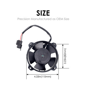 Motor de Ventilador Refrigerador VA32-A101-62A 12V para Motocicleta y Coche, Repuesto para Reparación - Product Image 2