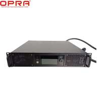 Amplificador de Potencia DSP Profesional OPRA DSP3000 de 4 Canales, 2000W de Alta Potencia, con Procesador de Audio en Red DANTE