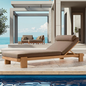 Salon <span class=keywords><strong>de</strong></span> jardin moderne et luxueux en bois massif écologique et durable Hôtel Villa Piscine Spa Resort <span class=keywords><strong>Bain</strong></span> <span class=keywords><strong>de</strong></span> <span class=keywords><strong>soleil</strong></span> - Product Image 2