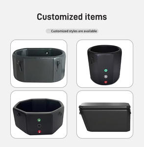 Baignoire à glace gonflable octogonale noire portable professionnelle pour récupération en intérieur, en promotion - Product Image 6