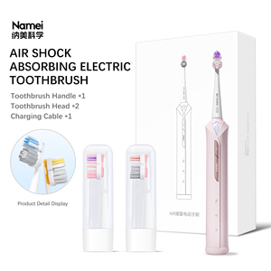 Brosse à dents électrique Namei Science, avec rappel intelligent, protection des gencives, élimination des taches, blanchiment, longue durée de vie de la batterie, absorption des chocs - Product Image 1