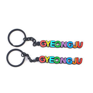 Nouveau logo personnalisé émail moulé sous pression métal alliage de zinc porte-clés porte-clés personnalisés souvenirs avec logo - Product Image 6