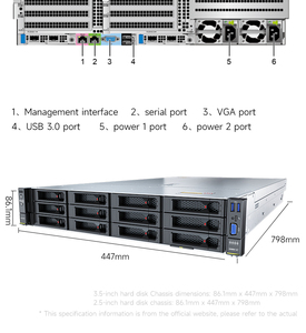 New 2288H V7 ai deepseek xfusion 1U 2U 4U sag máy tính Xeon <span class=keywords><strong>PC</strong></span> 10Gbps chuyên dụng GPU ai dữ liệu CPU Intel NAS Rack máy chủ - Product Image 5