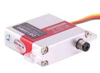 Moteur CC sans noyau KST DS135MG 5,2 kg 0,12 seconde, servo numérique à engrenages métalliques 23g pour modèle de planeur RC, pièces d'avion RC 5mm 25T
