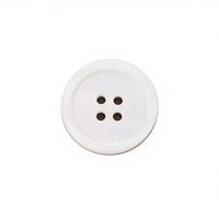 Boutons d'accessoires vestimentaires en coquillage naturel à quatre trous, export, emballage simple