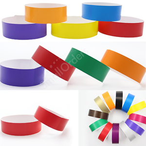 Fournitures de fête promotionnelles d'événement à bas prix bracelets articles de bracelet produits avec logo personnalisé pour l'<span class=keywords><strong>admission</strong></span> au concert du festival de musique - Product Image 6