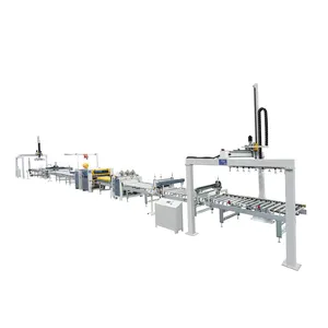 1400 Full Automatic PUR Lamination Line For PET PVC Film And Wooden Board Aluminum HPL Laminating Machine