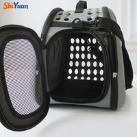 SHIYUAN Sac de transport pliable en EVA pour animaux de compagnie, grande capacité, respirant, sac à main de voyage, sac à bandoulière pour chats et chiens, ODM OEM