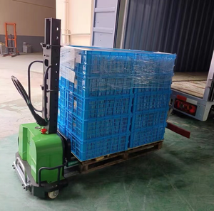 Carretilla elevadora portátil de carga automática, máquina eléctrica semicompleta de 2 toneladas, precio bajo, venta al por mayor - Product Image 6