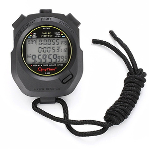 <span class=keywords><strong>Cronometro</strong></span> Digitale Sportivo Multifunzione a 3 Righe LCD, Impermeabile, con Memoria per 300 Giri e Funzione Split Recall - Product Image 2