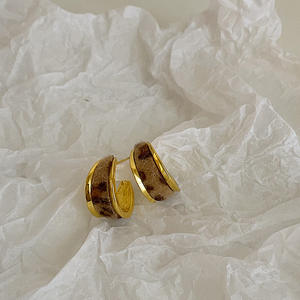 Pendientes con Estampado de Leopardo, Diseñados para Mujer, Pendientes Elegantes y a la Moda - Product Image 3