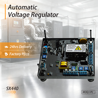 Schéma de circuit AVR pour groupe électrogène, régulateur de tension automatique triphasé, générateur AVR SX440, générateur sans balais AC