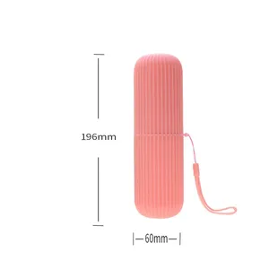 Portable <b>Toothpaste</b> Toothbrush Protect Holder Case Travel Camping Storage Box Organizer Travel Toiletries Storage Cup New Creat - Product Image 6