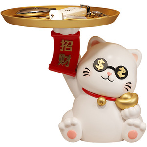 Cute Lucky Storage Ornament, Multi-Functional Entryway and Living Room Decor, Gift for <strong>Gr</strong> Openings Housewarm - Product Image 5