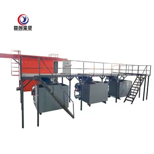 Three Arms Shuttle type rotational molding machine Plastic Rotomoulding Machine