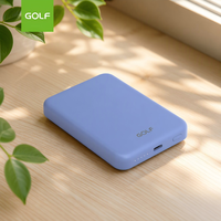 Power Bank Mini Portabel Magnetik Harga Grosir OEM Layar LED Pengisian Cepat PD 20W Grosir Power Bank Nirkabel 5000mAh
