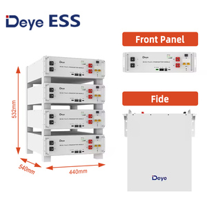 Deye SE-G5.1 5kwh 100AH Pro-B 51.2V ติด10kwh แบตเตอรี่ลิเธียมพร้อมกล่องการ์ตูนสำหรับระบบพลังงานแสงอาทิตย์เชิงพาณิชย์ - Product Image 1