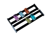 Factory Price Wholesale Portable Carbon Fiber Lightweight Durable with Hook Loop Tape Guitar Effect Pedal Board GB-01/02 CN