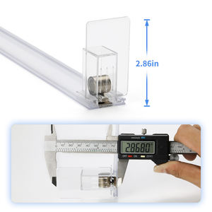 Organisateur en plastique transparent durable de supermarché rouge à lèvres biscuits Oreo Masque facial Poussoir à cils Étagère à cigarettes Poussoir - Product Image 6