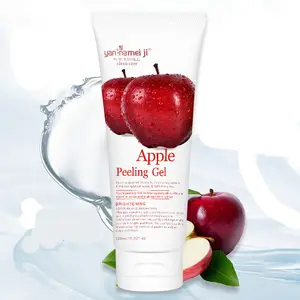 Natuurlijke Organische Apple Scrub Peeling Gel Exfoliërende Gezicht Lichaam Verhelderende Anti Aging Gezicht Cleanser