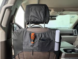 Coprisedile Universale in <span class=keywords><strong>Nylon</strong></span> Resistente ai Graffi, Nero, per Sedile Anteriore Eccellente - Product Image 4