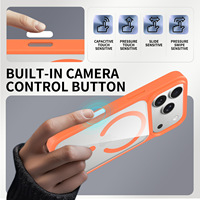 Coque de téléphone transparente HMJ en TPU PC pour iPhone 18 Pro Max, étui anti-chute, impression personnalisée