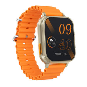 ساعة ذكية N22 ولـ 2-في-1 بوصة مربعة اللمس ، مع جهاز رصد معدل ضربات القلب متوافق مع IOS - Product Image 3