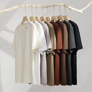 T-shirt Homme 210g Sorona Cool Touch en Soie Glacée Séchage Rapide <span class=keywords><strong>Couleur</strong></span> Unie Ample Décontracté Respirant Léger Manches Courtes - Product Image 6