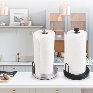 Portarotolo Verticale da Tavolo in Acciaio Inossidabile di Alta Qualità per <span class=keywords><strong>Cucina</strong></span>, Senza Foratura - Product Image 2