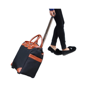 Bolso de mano Oxford de alta calidad para <span class=keywords><strong>mujer</strong></span>, Maleta de equipaje duradera portátil de gran capacidad, rueda de carrito de viaje con cremallera - Product Image 1