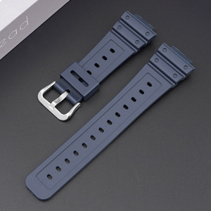 สายนาฬิกา Lionorm 16 มม. TPU ทรงสี่เหลี่ยม สำหรับนาฬิกา Casio <span class=keywords><strong>G</strong></span> <span class=keywords><strong>Shock</strong></span> รุ่น DW5600 Ga2100 GLX5600 <span class=keywords><strong>GW</strong></span>-B5600 สายยางสำหรับเล่นกีฬากลางแจ้ง - Product Image 1